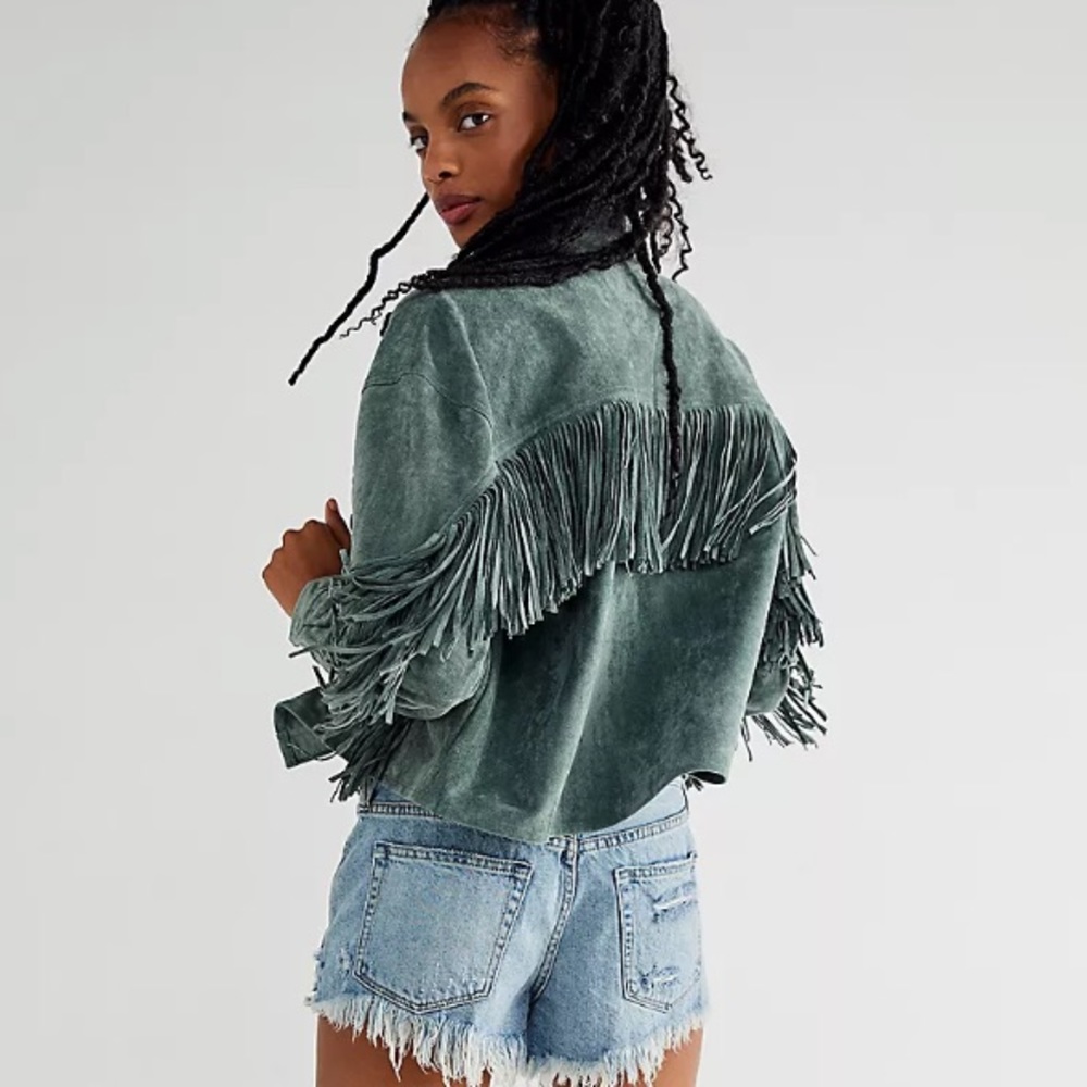 Free People Twist & Shout Vegan Shacket